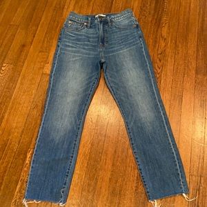 Madewell perfect vintage jeans